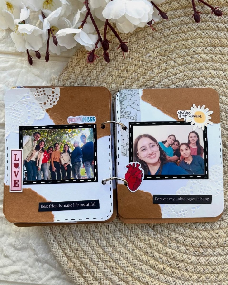 Handmade and Customizable Memory Book for your special occasions 4 by 5 inches (MB-03)
