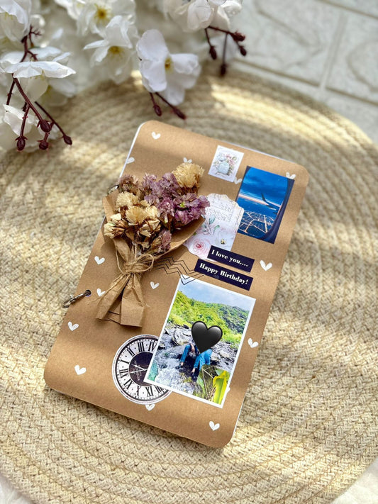 Handmade Music album for you loved ones 5 by 7 inches  (MA-02)