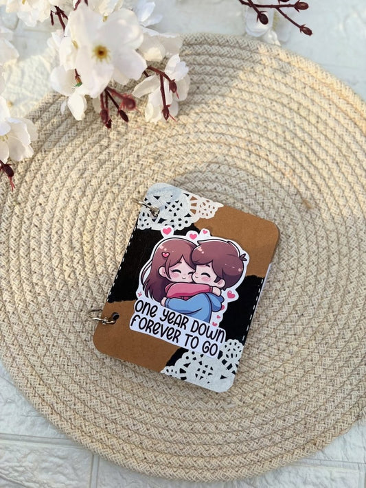 Cute Handmade Memory Book  - Anniversary Edition