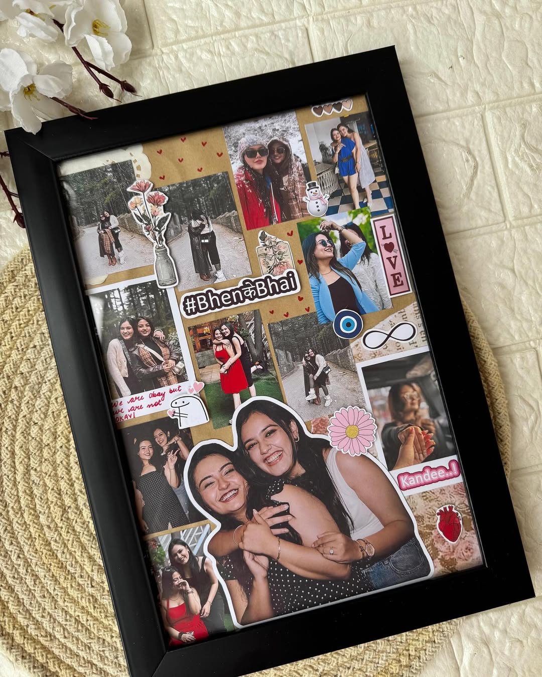 Handmade And Customizable Vintage Frame A4 size (VF-01)