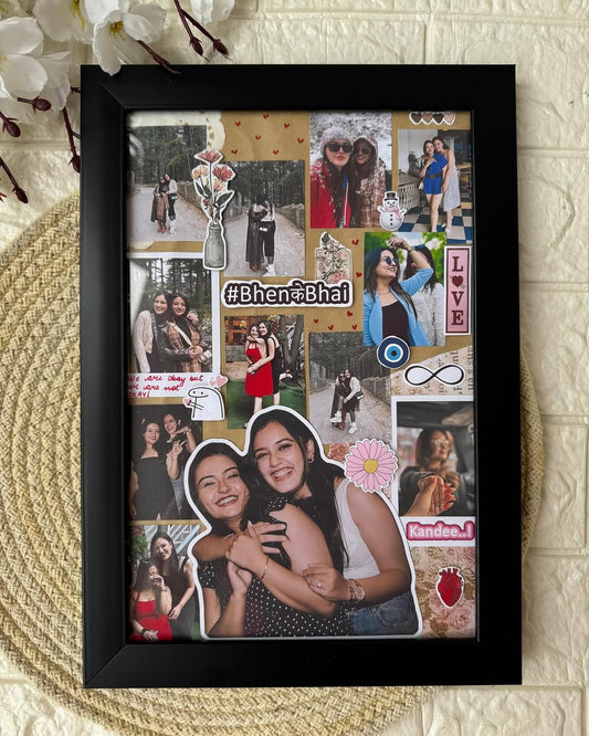 Handmade And Customizable Vintage Frame A4 size (VF-01)