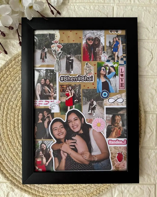 Handmade And Customizable Vintage Frame A4 size (VF-01)