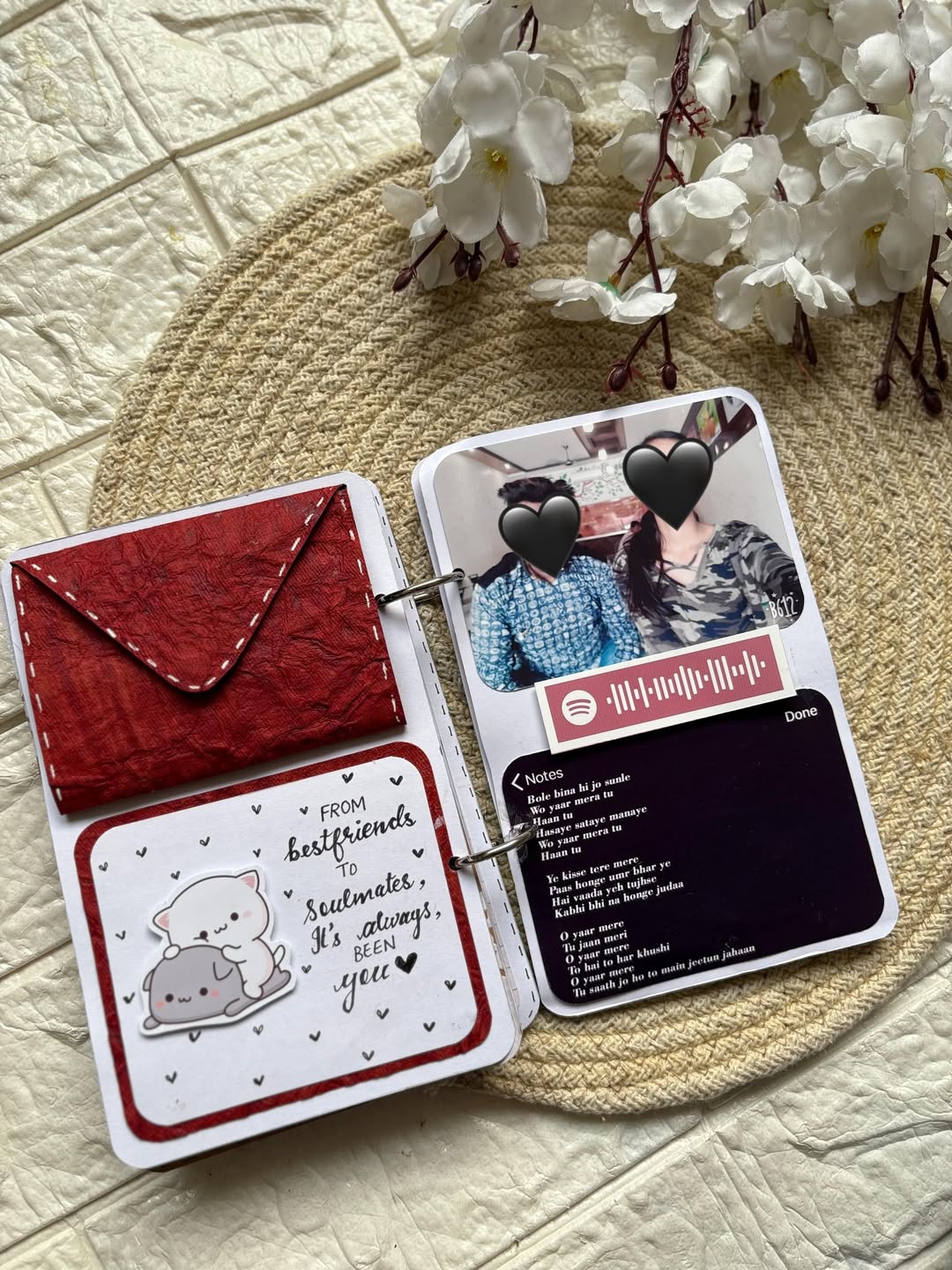 Handmade Gible Music Album for your loved ones