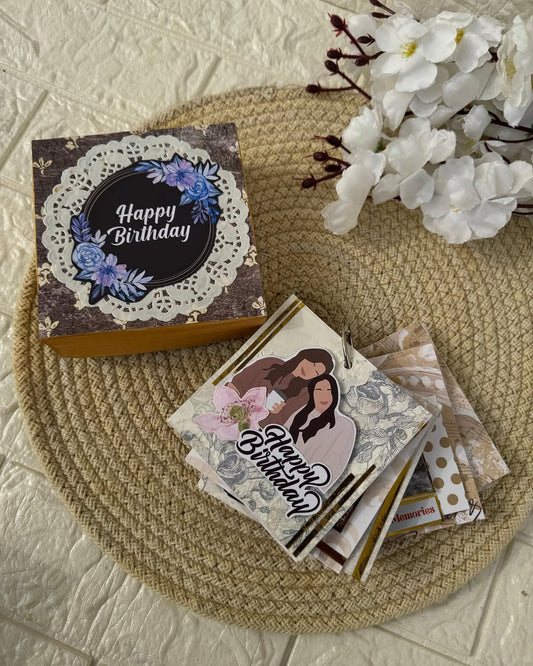 Square Album With Box for your loved ones 10 Pics (SA-01)