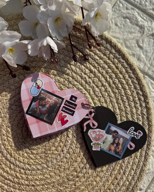 Small Handmade Heart Album and customizable (HA-02)