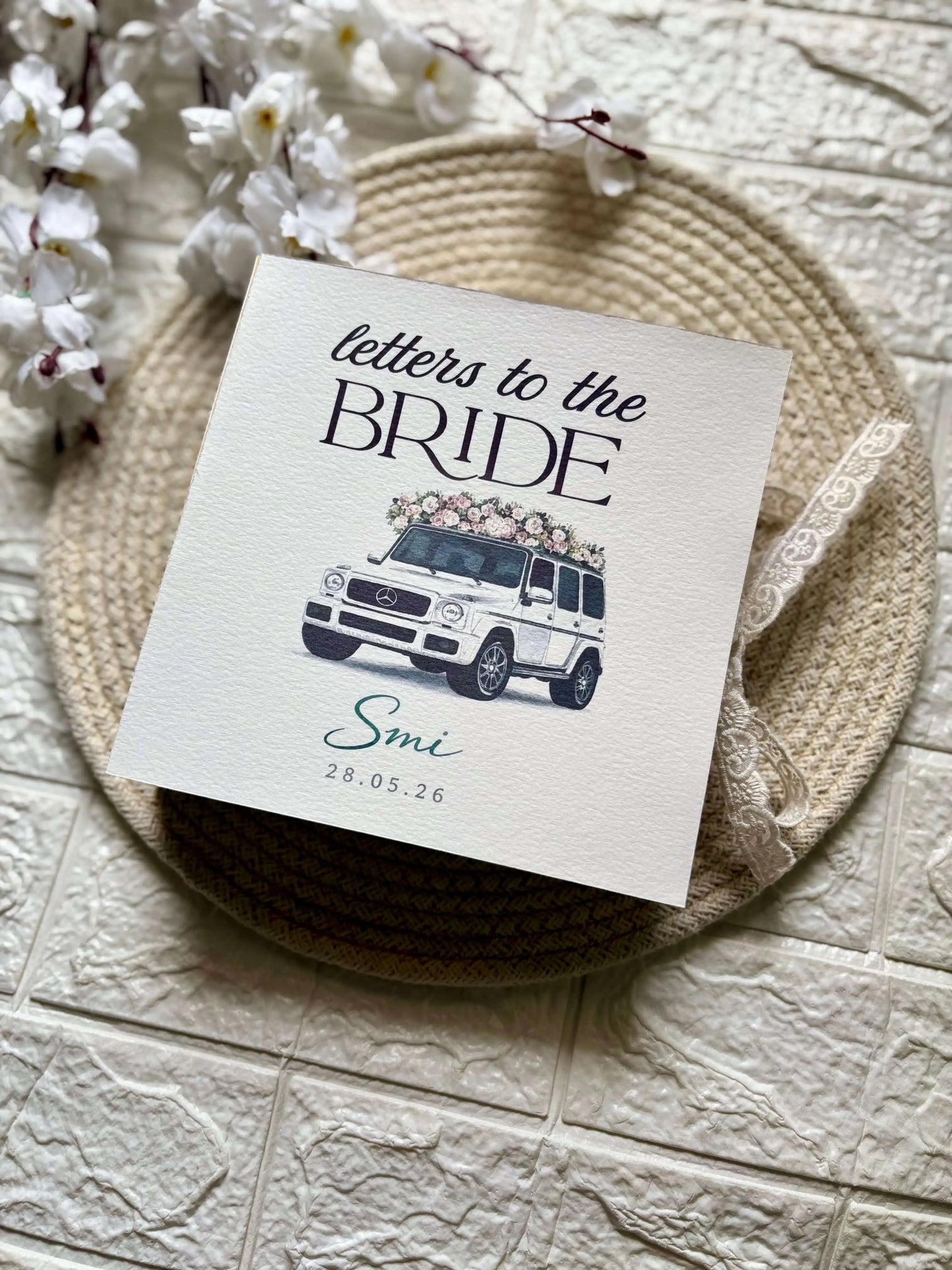 Letters to the Bride – Personalised Keepsake Book