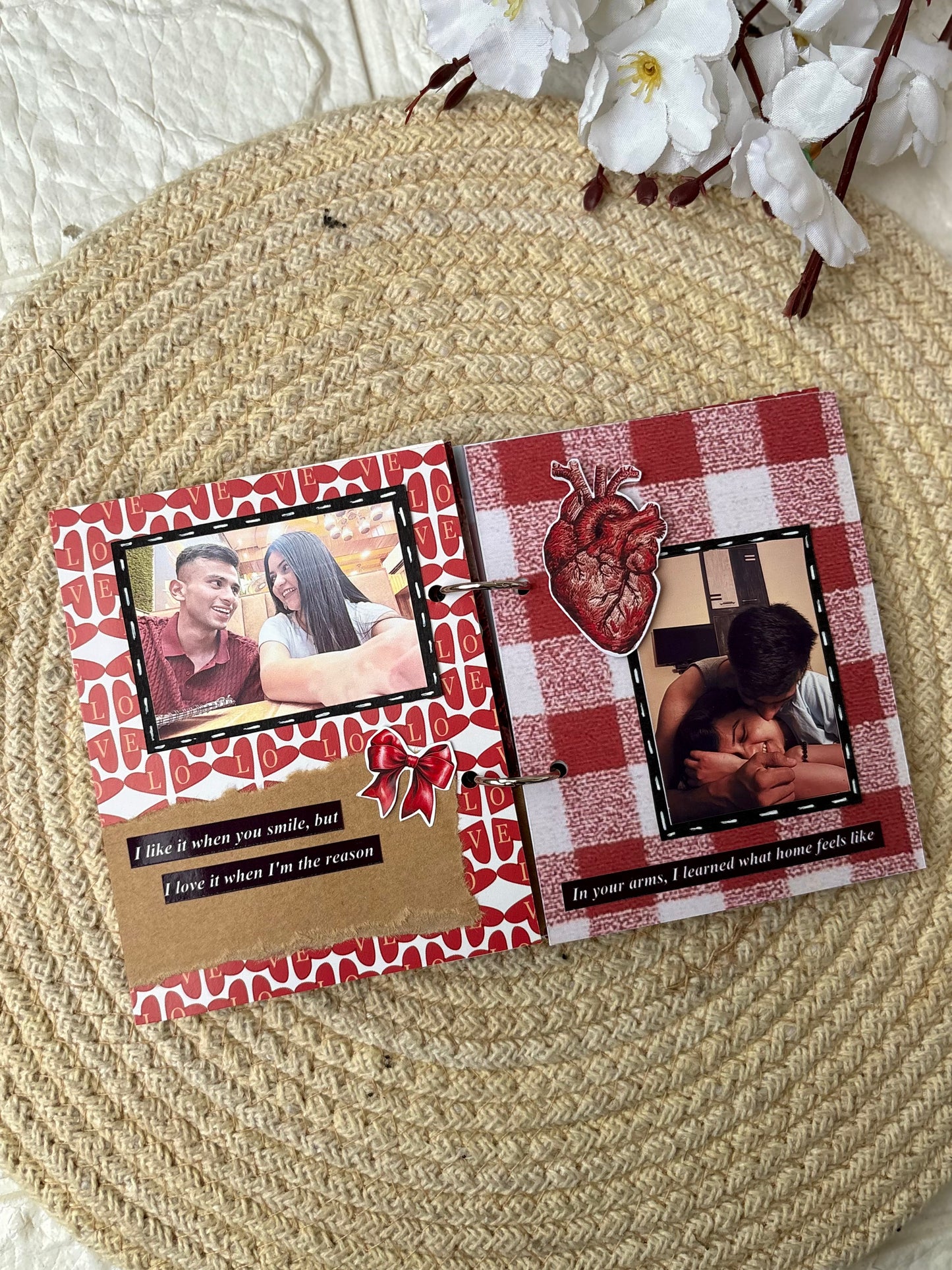 Handmade Rectangular Album (Love Theme )