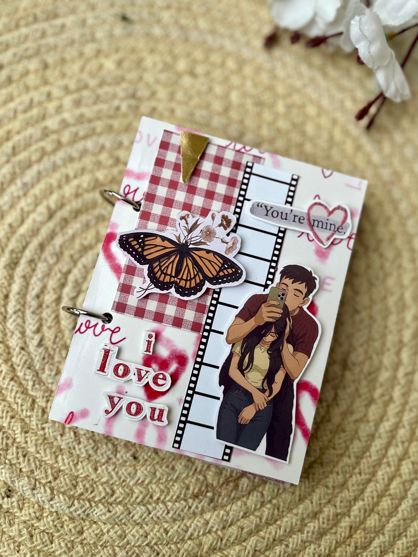 Handmade Rectangular Album (Love Theme )