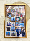Handmade Vintage A3 Photo Frame – Holds up to 15 Pictures