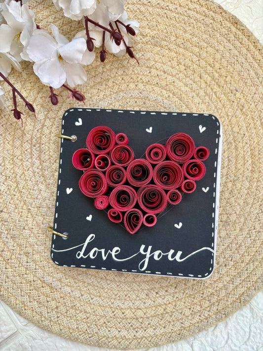 Love in Little Puns – Handmade Card Album
