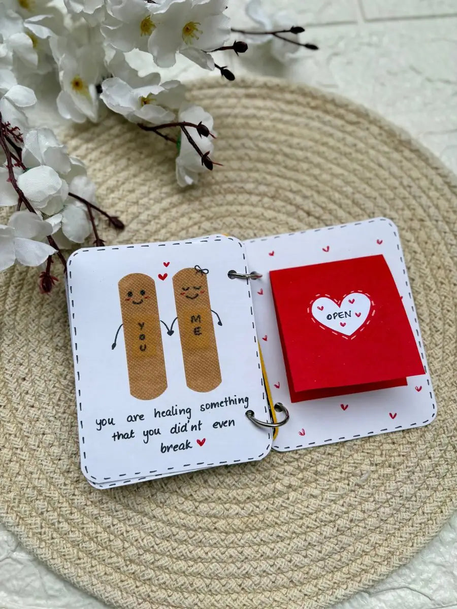 Cute Birthday Memory Book with pun card edition