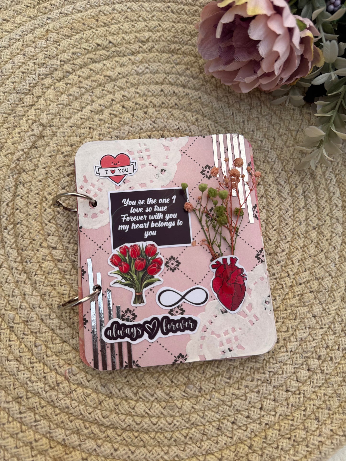 Cherished Moments Handmade Album – Pink Edition