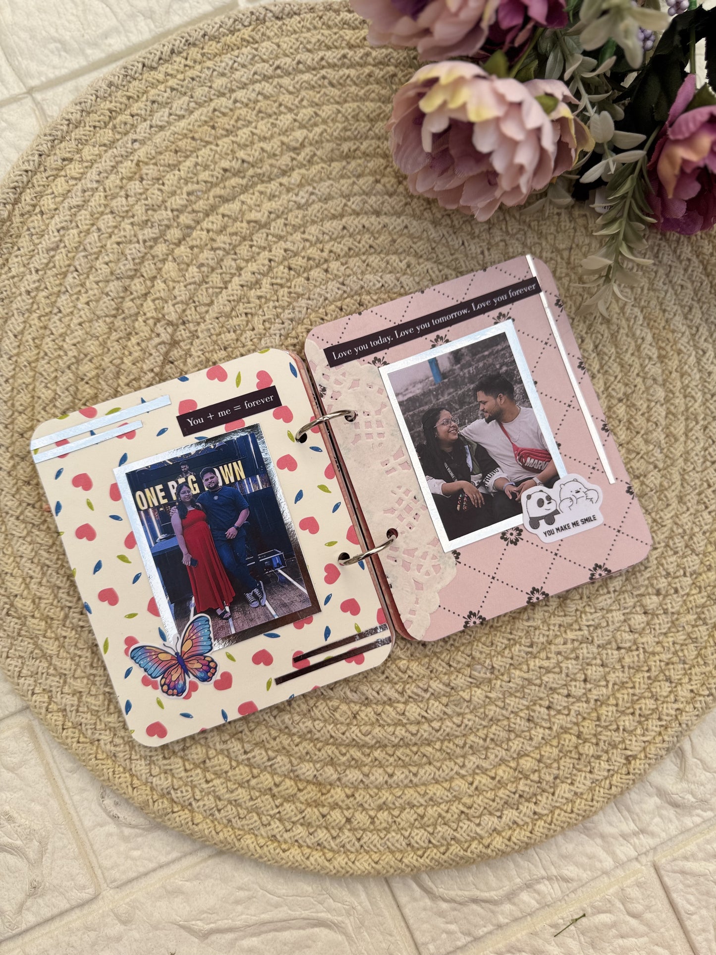 Cherished Moments Handmade Album – Pink Edition