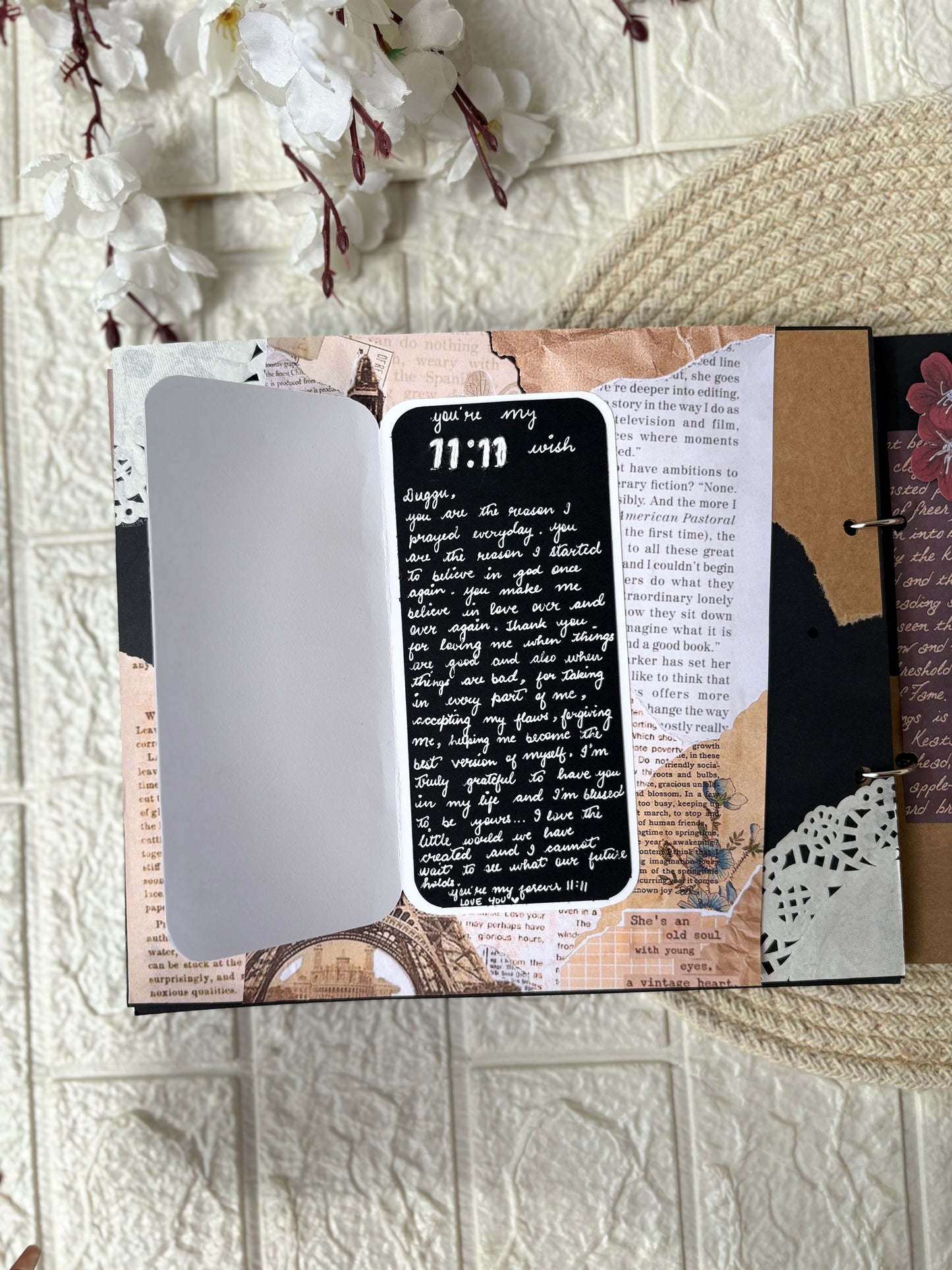A Book of Memories – Handmade Album