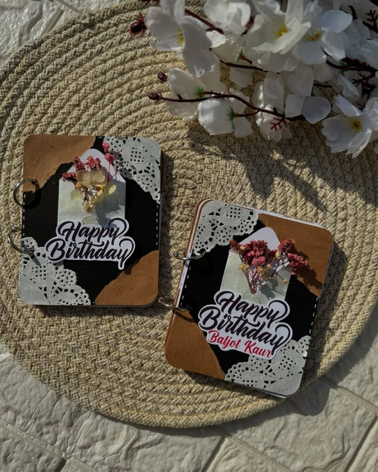Handmade Memory Book for your loved ones 4 by 5 inches(MB-04)