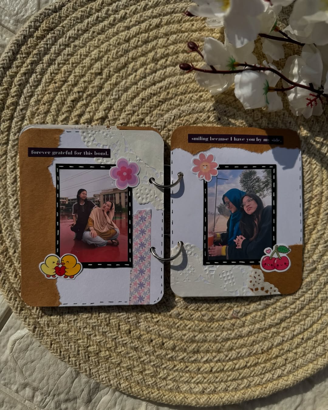Handmade Memory Book for your loved ones 4 by 5 inches(MB-04)