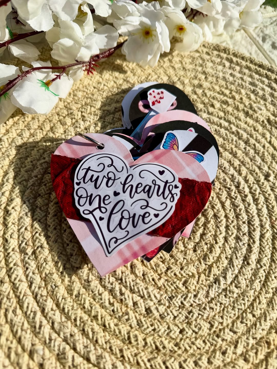 " Two Hearts One Love " Heart Album for your Loved Ones