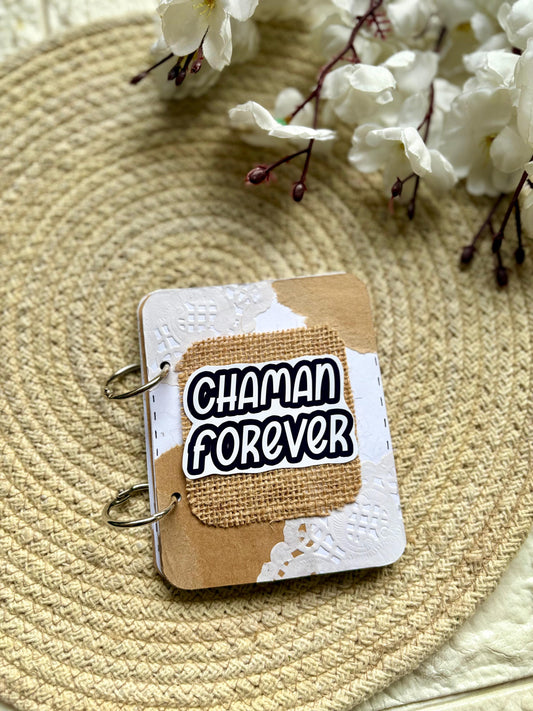 Customizable and Handmade Memory Book 4 By 5 inches (MB-07)