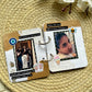 Handmade and customizable memory book for cute events 4 by 5 inches(MB-08)
