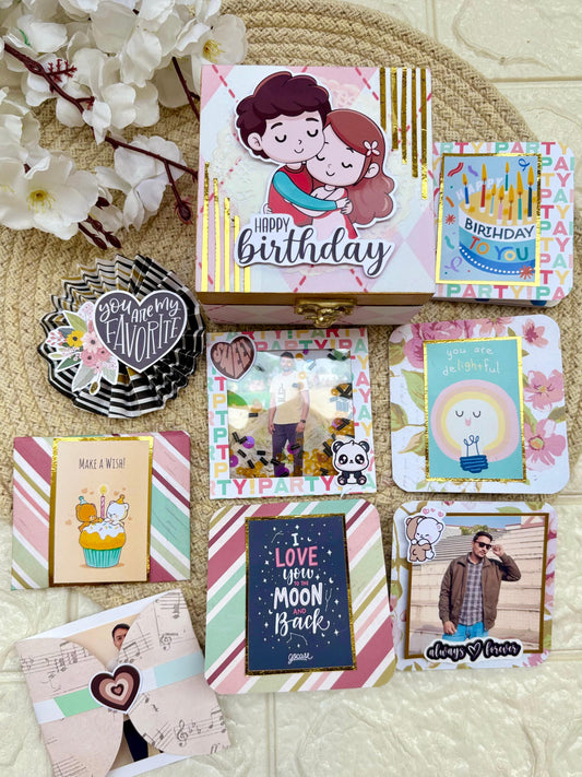 Fully customizable box for your close ones 4 by 4 inches(OB-05)