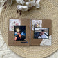 Handmade memory book Vintage Look 4 by 5 inches