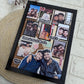 Farewell Memories Vintage A4 Photo Frame – Handmade, Holds 10 Pictures