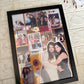 Cherished Memories Vintage A4 Photo Frame – Handmade, Holds 10 Pictures