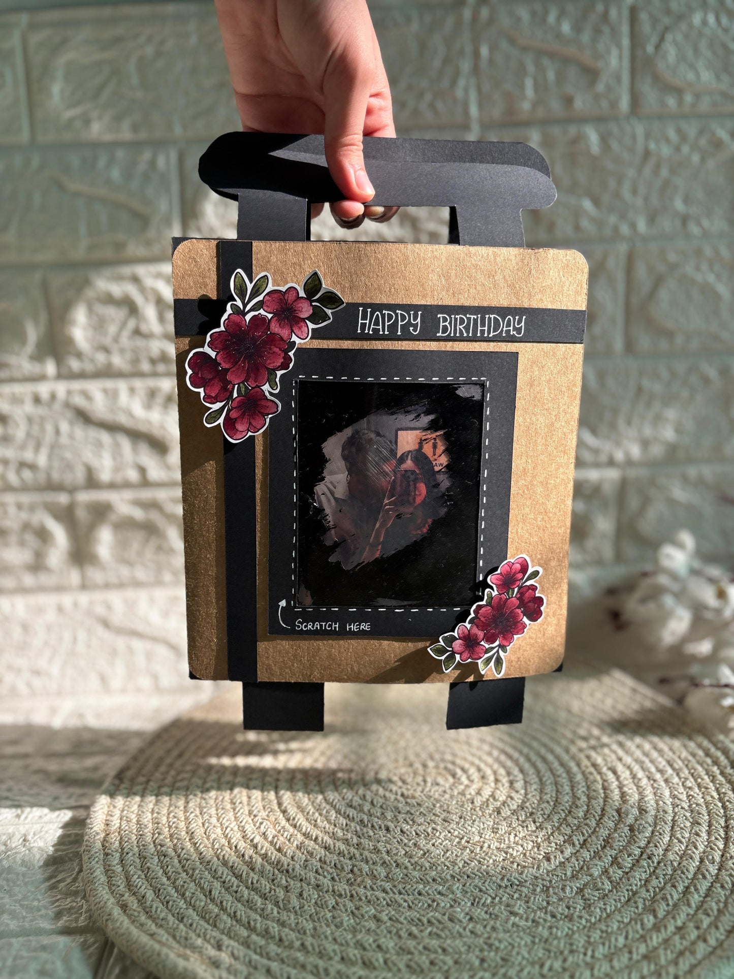 Personalized Memory Trolley Book – Handmade Surprise Gift With Photos