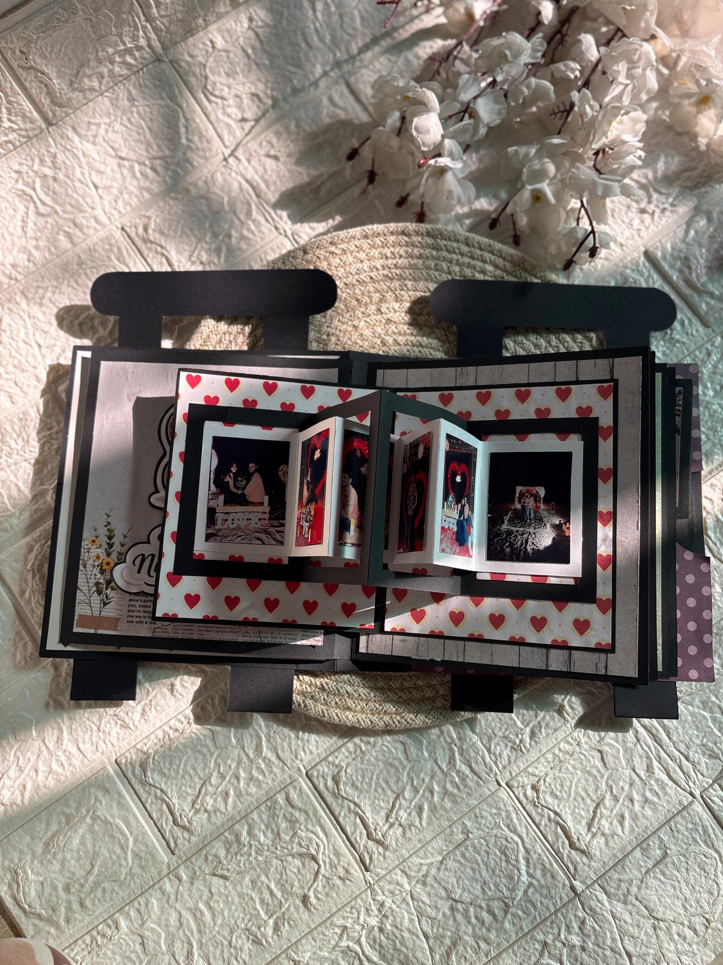 Personalized Memory Trolley Book – Handmade Surprise Gift With Photos