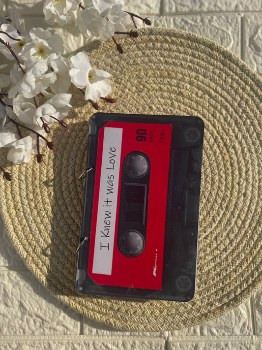 Handmade Music Album for incomplete stories 5 by 7 inches (MA-01)
