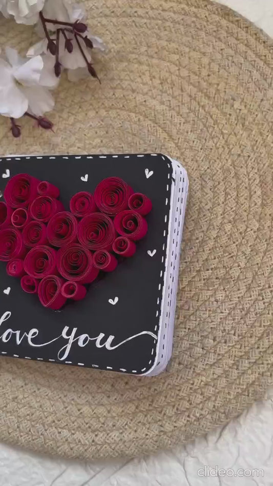 Love in Little Puns – Handmade Card Album