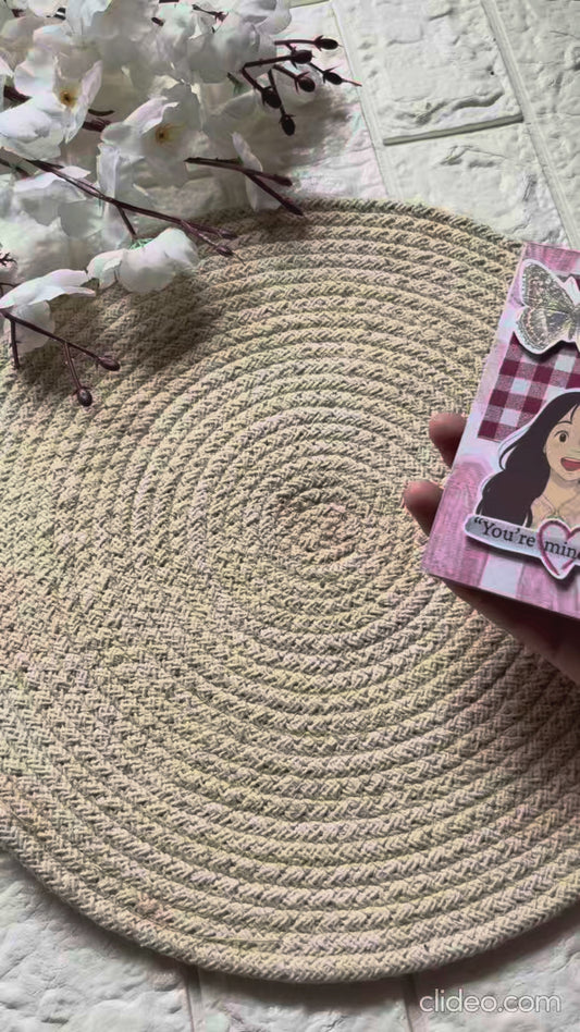 Handmade Rectangular Album (Love Theme )